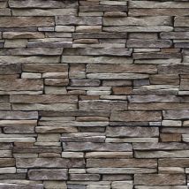 Stone Slab Natural Wallpaper Rustic Realistic Modern Feature Wall - Holden Decor