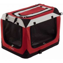 Holiday Niche portable pour chiens de petite et moyenne taille - 4 tailles. Variante holiday 4 - Mesures: 60 x 42 x h 42 cm - Bordeaux - Bordeaux