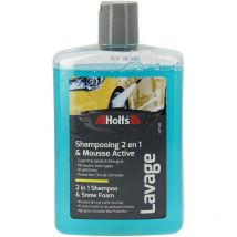 Holts - Shampooing super moussant et cire de Carnauba 475ml