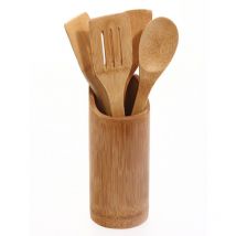 Holz Bambus Küchenhelfer Set 5-Teilig