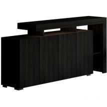 Holzanrichte "beliz" - 170 X 35 X 80 Cm - Holz Schwarz