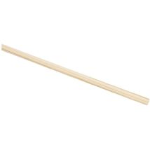 Nölle Holzbesenstiel 24 Mm 160 Cm, Rundkopf