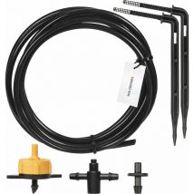 Kit n°1 pour l'arrosage du jardin avec émetteur-flèche courbé et goutteur, noir débit 4l/h, 1 lot, HTB-01-S-1 - Holzbrink