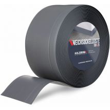 Plinthe Souple de Couleur Graphite Plinthe Cassée pvc, 100x25 mm, 10 m - Holzbrink