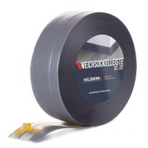 Plinthe Souple Autoadhésive Gris Foncé Plinthe pliable, 32x23 mm, 10 m - Holzbrink