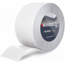 Plinthe Souple Blanche Plinthe Cassée pvc, 100x25 mm, 15 m - Holzbrink