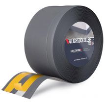 Plinthe Souple Auto-Adhésive de Couleur Graphite Plinthe Cassée pvc, 100x25 mm, 25 m - Holzbrink