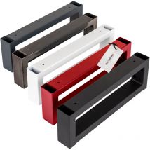 Support mural pour plan suspendu, équerre pour plan vasque, support de fixation pour salle de bain, porte-serviette murale 450x150 mm (larg. x
