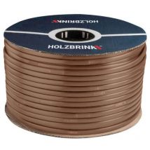 HOLZBRINK Tropfschlauch 5/8" 16mm zur Bewässerung Perlschlauch selbstreinigend, für jedes Gefälle, Profi, 5m, HTS01-P