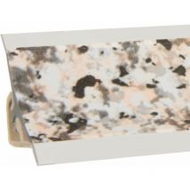 Küchenabschlussleiste Granit Küchenleiste pvc Wandabschlussleiste Arbeitsplatten 23x23 mm 150 cm - Holzbrink