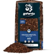 Holzhackschnitzel Braun 60l - Galamio