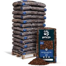 Holzhackschnitzel Braun 60l x 39 Sack 2340l - Galamio