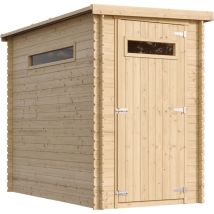 Gartenhaus Holz - Geräteschuppen Holz - Gerätehaus Kleine Fenster B144xl239xh198 Cm/ 2.63 M2 - Fahrrad Schuppen - Gartenhäuser & Aufbewahrung 
