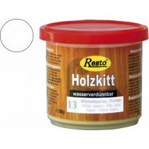Resto Holzkitt ReparaturpasteSpachtelmasse überlackierbar weiß 200g