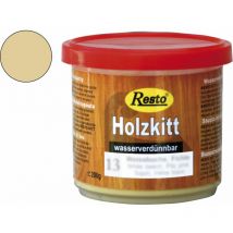 Resto - Holzkitt ReparaturpasteSpachtelmasse lackierbar Eiche hell 200g
