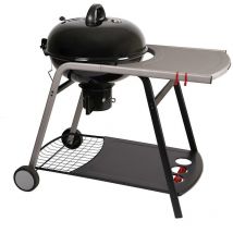 Holzkohlegrill Pyla mit rechteckiger Platte - L. 102 cm - Neka