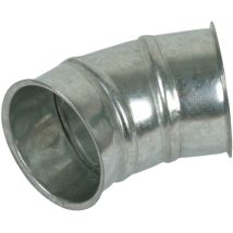 Bogen 45° Ø 180 mm – verzinkt – Holzkraft