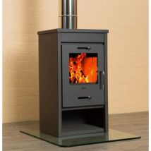 V05 - Holzofen Deluxe lg – 9 kW – Elegantes und kompaktes Design – Energieklasse a