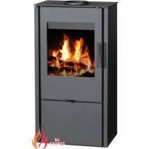V05 - Holzofen Opal-W – 5,15 kW – Energieklasse a – Stahlverkleidung – Rauchrohr Ø150 mm