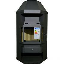 V05 - Holzofen Panama A – 9 Kw – Modernes Design Und Effiziente Heizung – Energieklasse A