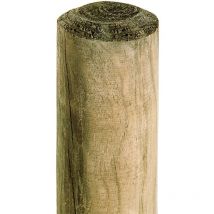 Haga - Holzpfahl 10 Stk. 5cm Stärke X 150cm Höhe Kdi-grün Pfahl Baumpfahl Für Gartenzaun