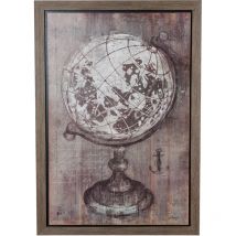 Biscottini – Antikes Gemälde aus Holz mit Rahmen – 60x2x90 cm – Wanddeko – Modernes Design