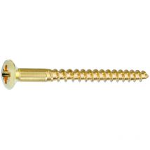 Connex - Holzschrauben 4.0 X 20 Mm Pz 2 Linsensenkkopf - 20 Stk. Holzschrauben