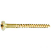 Connex Holzschrauben 4.0 x 30 mm pz 2 Linsensenkkopf - 16 Stk. Holzschrauben