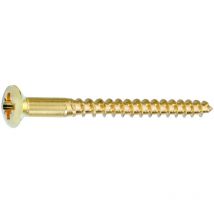 Connex - Holzschrauben 5.0 X 40 Mm Pz 2 Linsensenkkopf - 8 Stk. Holzschrauben