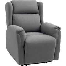 Homcom - Relaxsessel, Fernsehsessel mit Liegefunktion, TV-Sessel mit Taschenfederkern, Gepolstert Liegesessel, Ruhesessel bis 150 kg belastbar für