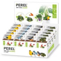 Display mit 4 Typen von Trockenbodenmeldern, 20 Stück