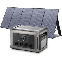 Allpowers - Home Battery Power Station LiFePO4 3168 Wh, Voice Control With 400W Solar Panel For Home Backup Outdoor R3500