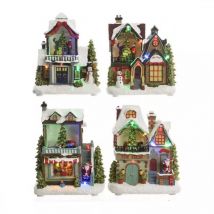 Decorazione casa luce Natale led 3xaa 14x9x20cm modelli di corrispondenza