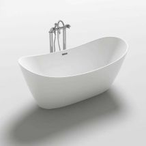 HOME DELUXE - Baignoire à poser OVALO 170 x 80 cm