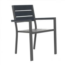 HOME DELUXE - Chaise de jardin MADERA Quantité : 5