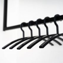 HOME DELUXE - Cintre en plastique RACK - 50 pièces Lot de 50