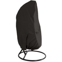 HOME DELUXE - Housse de pluie pour fauteuil suspendu PRO L - Noir
