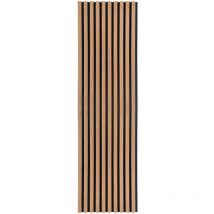 HOME DELUXE - Panneau acoustique SONIC 240 x 40 cm Couleur : Oiled Oak
