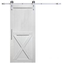 HOME DELUXE - Porte coulissante en bois SHIVA Taille : 205 x 90 cm
