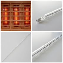 Home Deluxe - Radiador de espectro completo sin cable rahat (q y w)