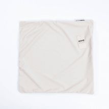 Home Deluxe - Samt Kissenbezug coushy mit Kissenfüllung - Beige Kissenbezug Samt, Samt Kissenbezug Beige, Kissenbezug Beige,