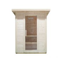 Casa sauna da esterno talo m - 191 x 157 cm per 3 persone Taglia m - Home Deluxe