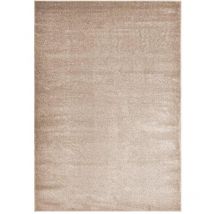 HOME DELUXE - Tapis à poils courts FOFI Couleur : Crème, Taille : 150 x 80 cm