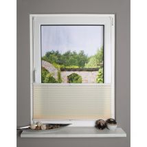 094500 – 0218 Beige 130 cm x 40 cm Plissettata, Up & Down, Tessuto, Beige, 130 x 40 cm - Home Fashion