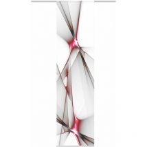 Franklin Tenda a Pannello, Poliestere, Rosso, 245 x 60 cm - Home Fashion