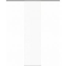 Rom Tenda a Pannello, Poliestere, Bianco, 245 x 60 cm - Home Fashion