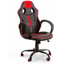 Home Heavenly - Silla Gaming Spider-S, Silla de Oficina, sillón Gamer ergonómico, Giratorio Asiento Regulable en Altura Color: Rojo