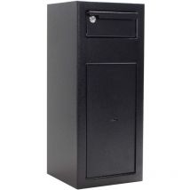 HomeDesign cassaforte a mobile con feritoia HomeDesignDeposit HDD-1, ideale per lo stoccaggio giornaliero delle entrate, con livello di sicurezza a,