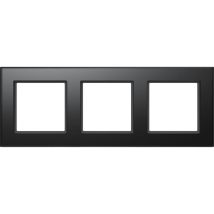 Homematic IP – Glasrahmen 55mm – Echtglas – Weiß/Schwarz – Elegante Smart Home Lösung