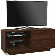 Homeology - Gallus Premium Walnut with 2-Walnut Drawers & 3-Shelves 32'-55' led/oled/lcd tv Cabinet